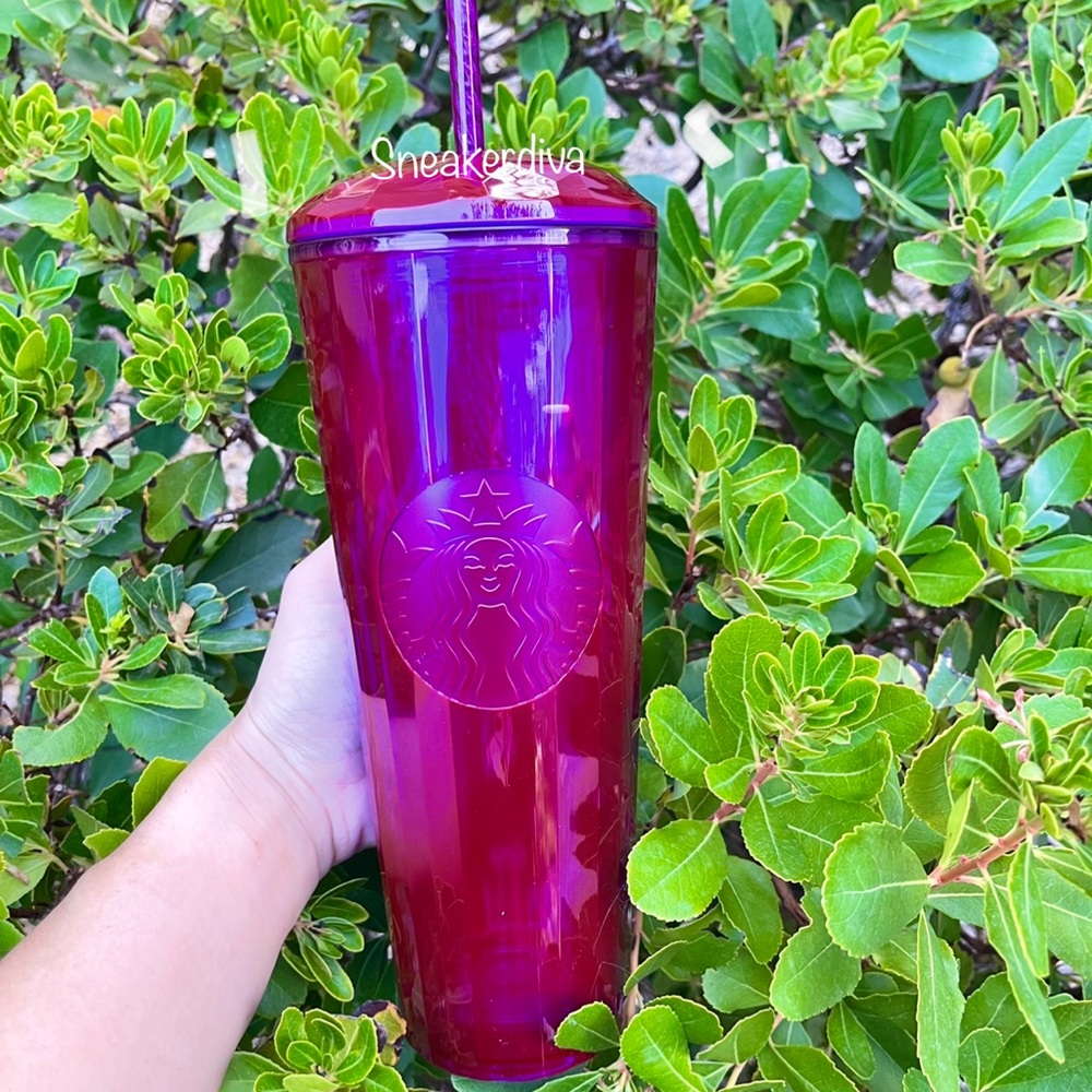 Starbucks pink💕studded/dome tumbler cups - Picture 2 of 5